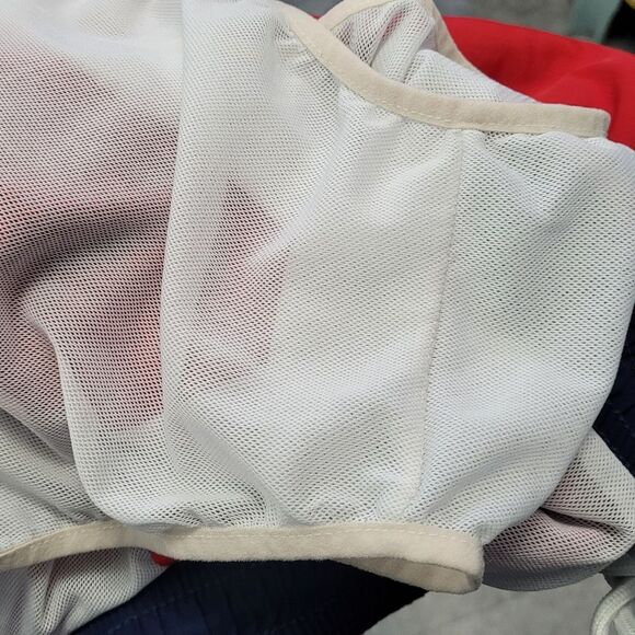 Polo Ralph Lauren Swim Trunks size 2xl Solid Red Navy Pony Preppy - Picture 8 of 8